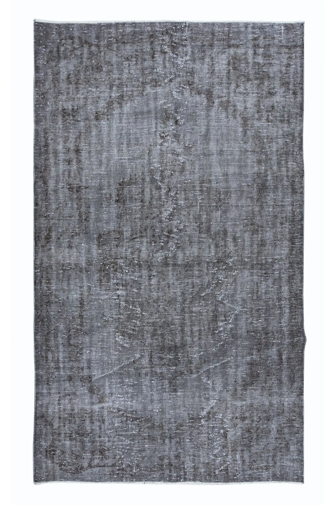 155x262 cm Modern El Yapımı Halı, Gri Çocuk Odası Halı, Gri Ev Dekoru
