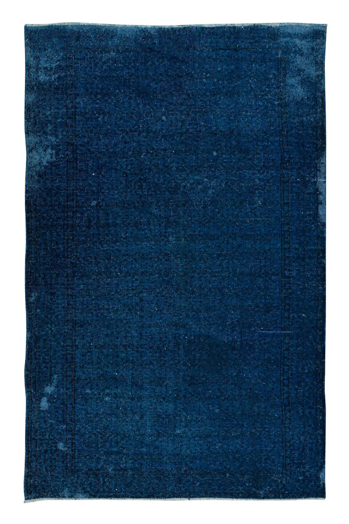 174x280 cm Geleneksel El Dokuması Mavi Halı, Anadolu'dan Yünlü Halı, Modern Alan Halısı