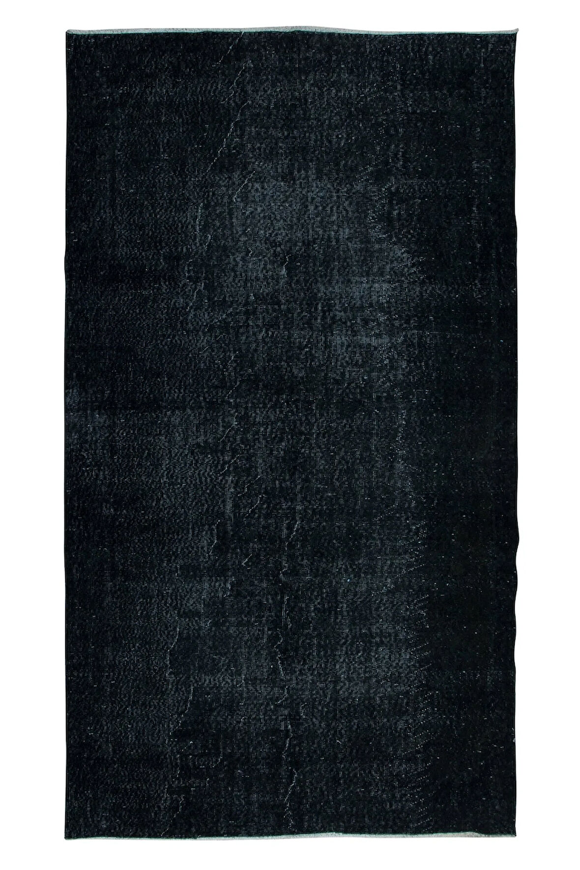 172x298 cm Modern Ev ve Ofis Dekoru için Siyah Halı, El Yapımı Anadolu Halı