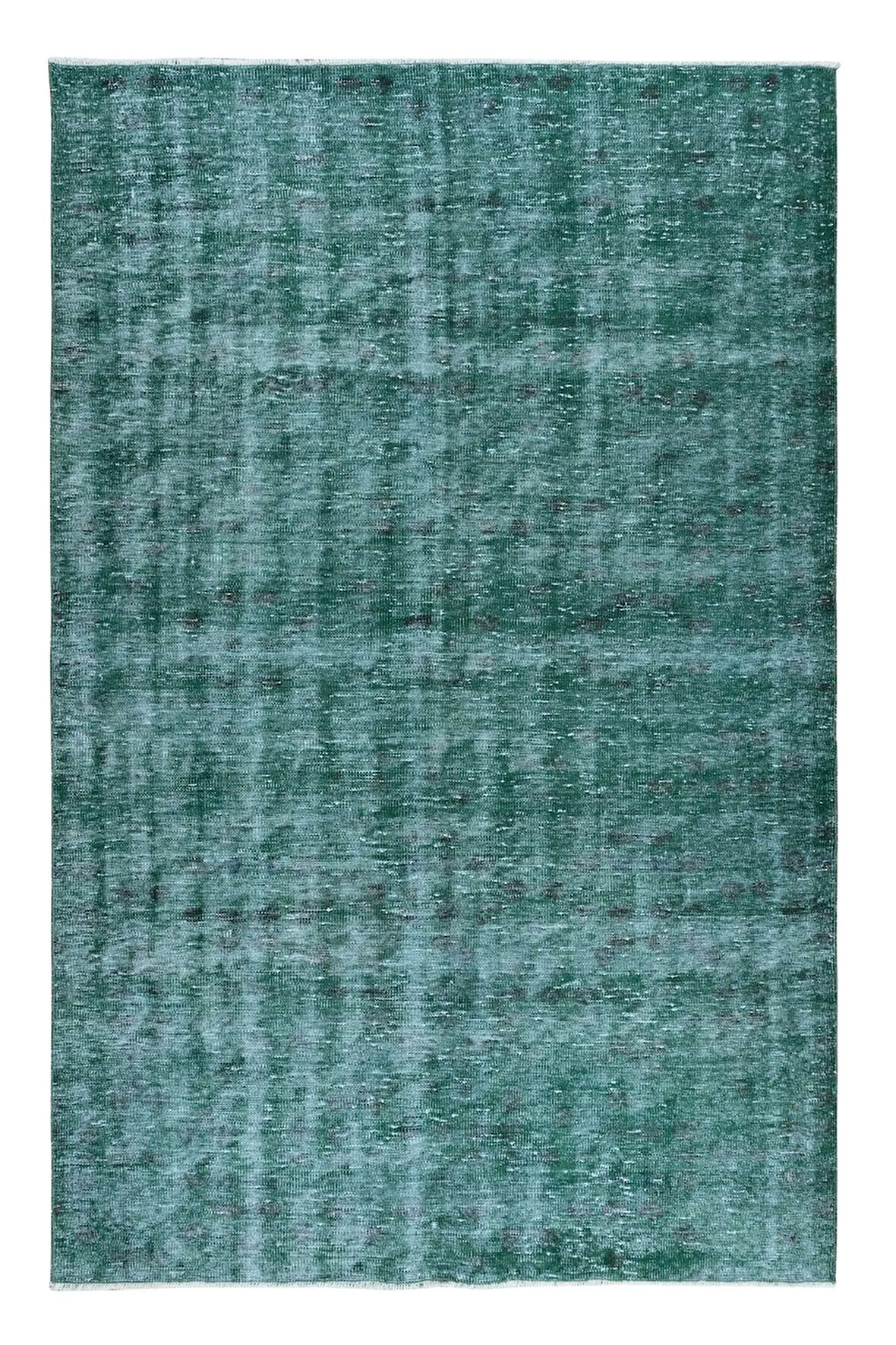 183x278 cm Modern El Yapımı Halı, Yeşil Çocuk Odası Halı, Yeşil Ev Dekoru