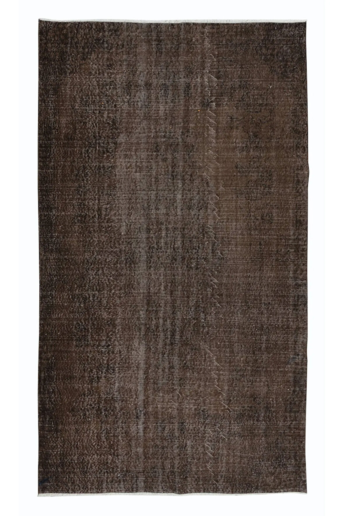 163x287 cm El Dokuması Kahverengi Halı, Oturma Odası ve Çalışma Odası için Modern Halı