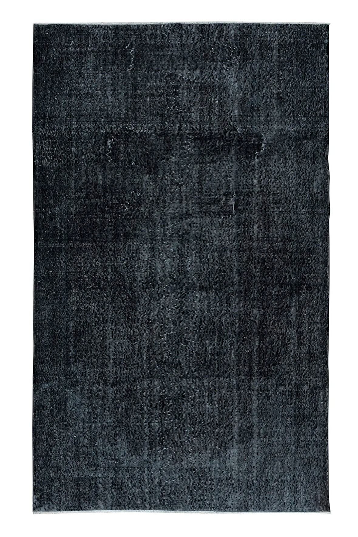 180x293 cm Çağdaş El Yapımı Gri ve Siyah Türk Halısı, 100% El Yapımı Alan Halısı