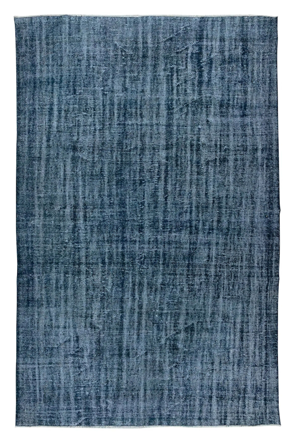 198x299 cm Mavi El Yapımı Anadolu Halısı, Çağdaş Ev ve Ofis Dekoru Halı