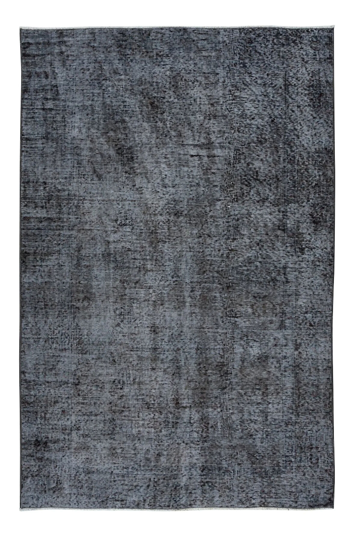 145x219 cm Modern Ev Dekoru Halı, Gri El Yapımı Halı, Geleneksel Yünlü Halı