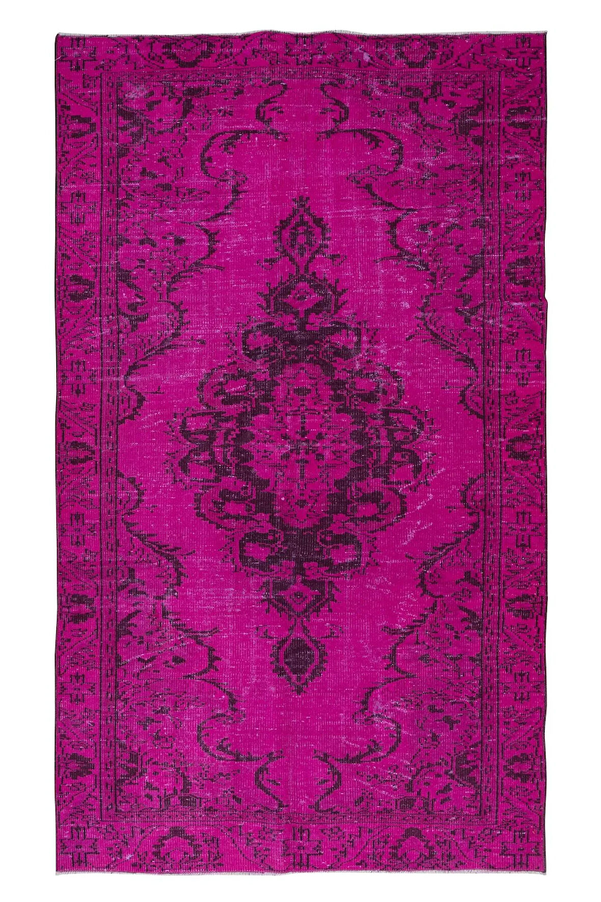 166x278 cm, Pembe El Dokuması Halı, Mutfak ve Yemek Odası için Modern Halı