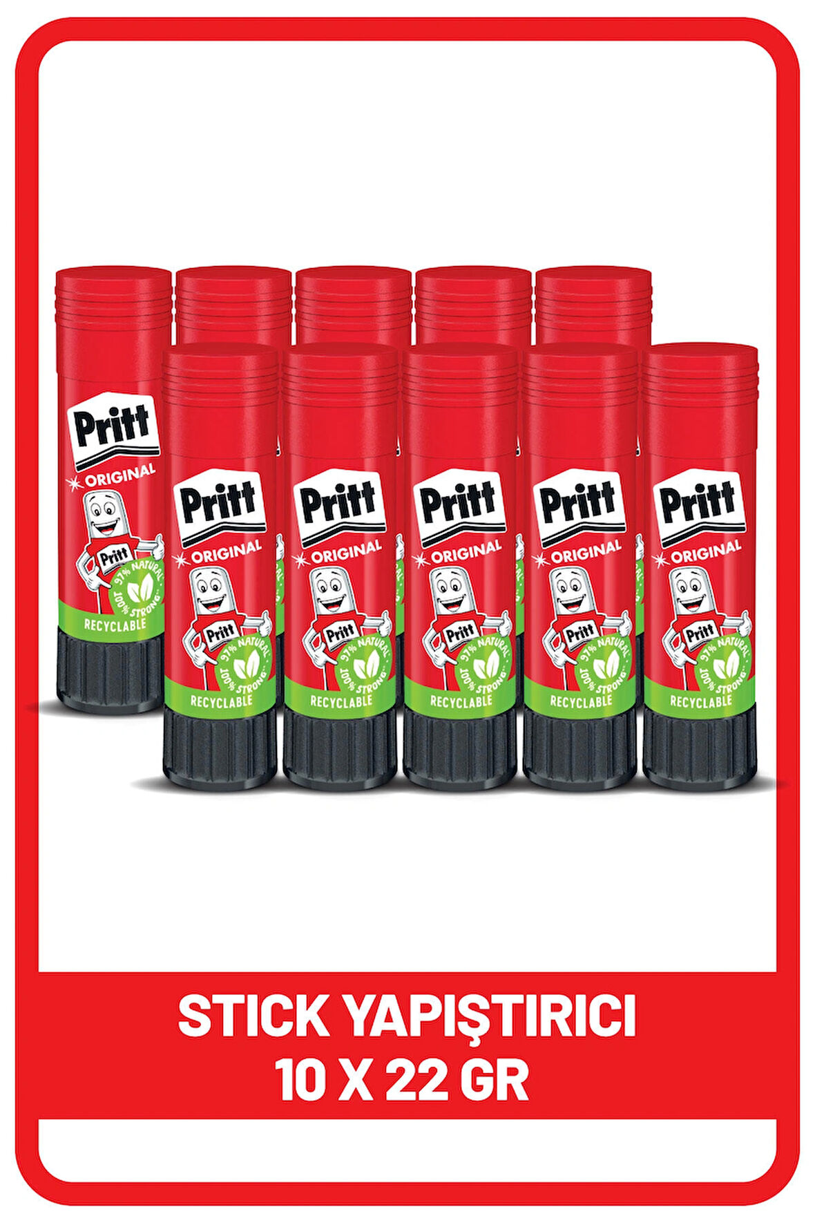 Stick Yapıştırıcı 22 gr 10 Adet