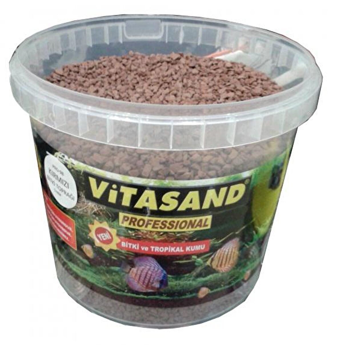 Vitasand Pro-98 Kırmızı Akvaryum Bitki Toprağı 8,5 kg