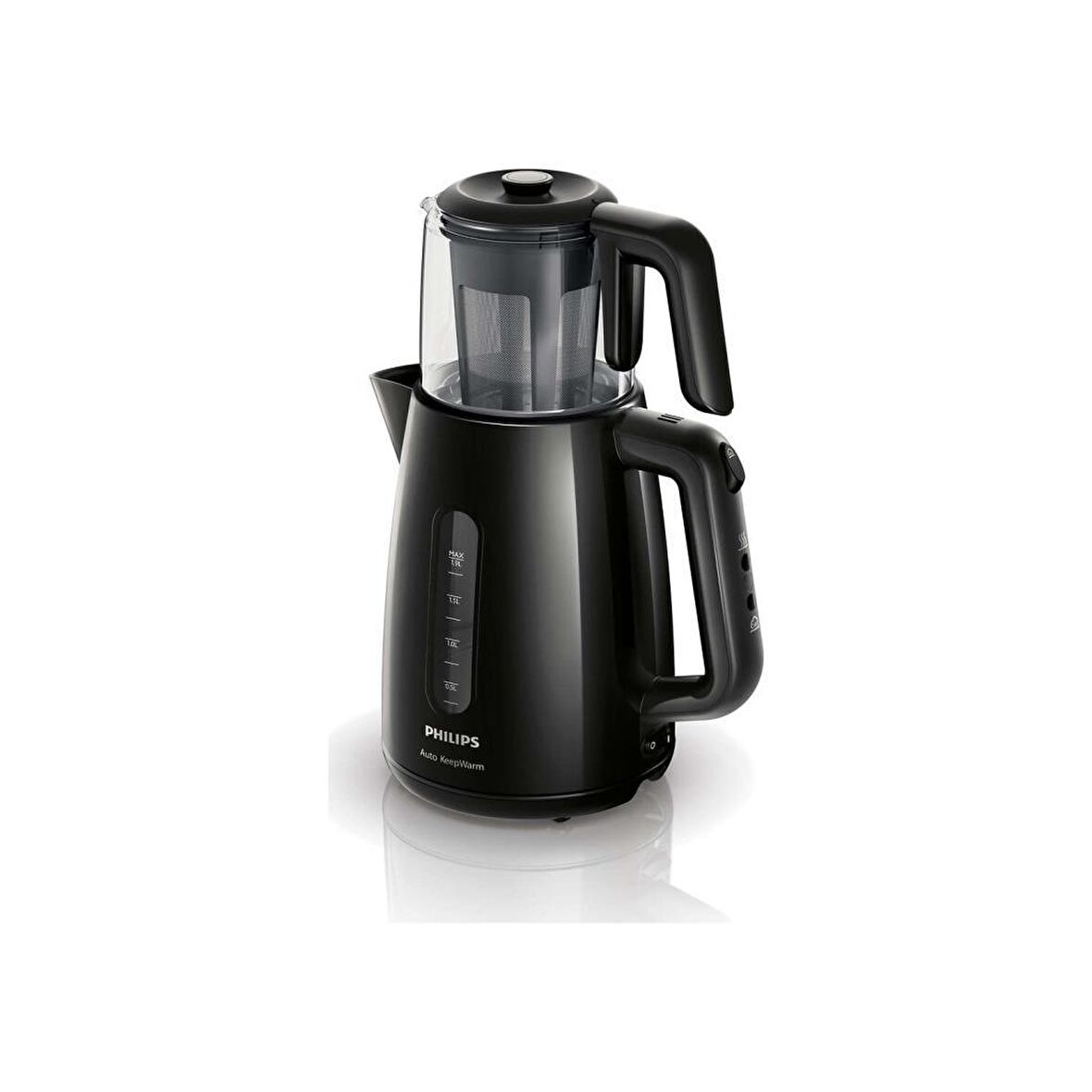 Philips HD-7301/00 1700 W Çay Makinesi Siyah 