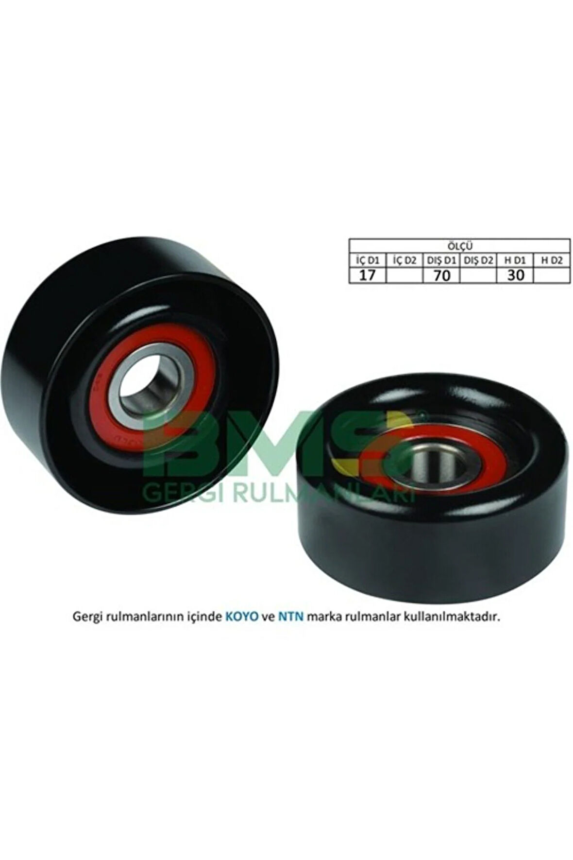 Alternatör Gergi Rulmanı 17 70 30 Sac Hyundaı : Tuscon IX35 Sonata Kıa: Sorento