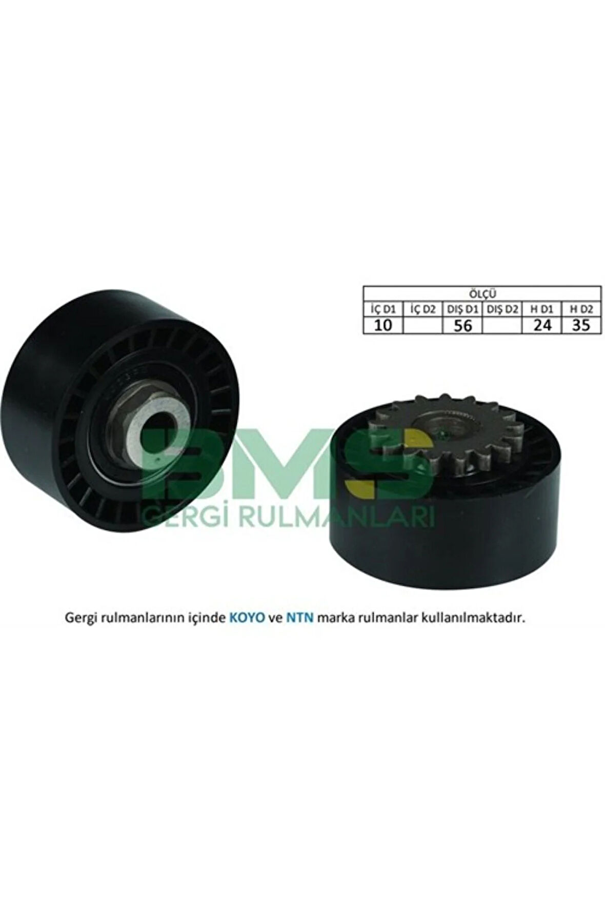 Alternatör Gergi Rulmanı Clıo I-Iı 96- -Kangoo 01- -Twng 96- -Sandero 08- 1.2-1.2 16V 8201008