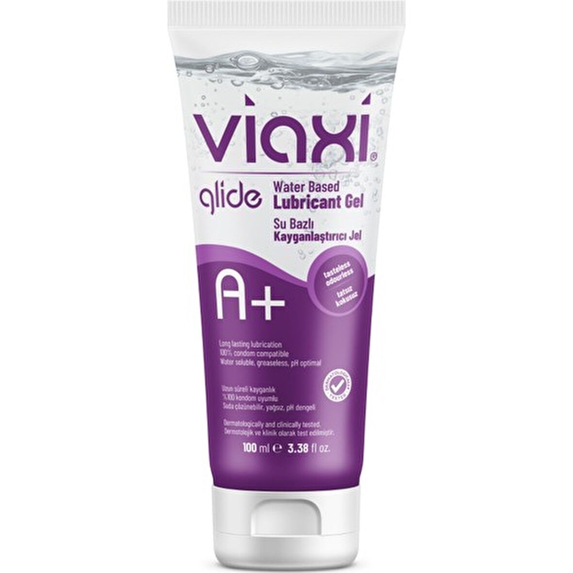 Viaxi Glide A+ (Ekstra) Kayganlaştırıcı Jel Su Bazlı 100 ml