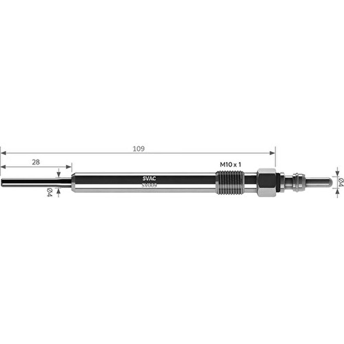Svac Kızdırma Bujisi 4.4V (Fiat: Linea 1.6 Mljt-Bravo 1.6 Mljt
