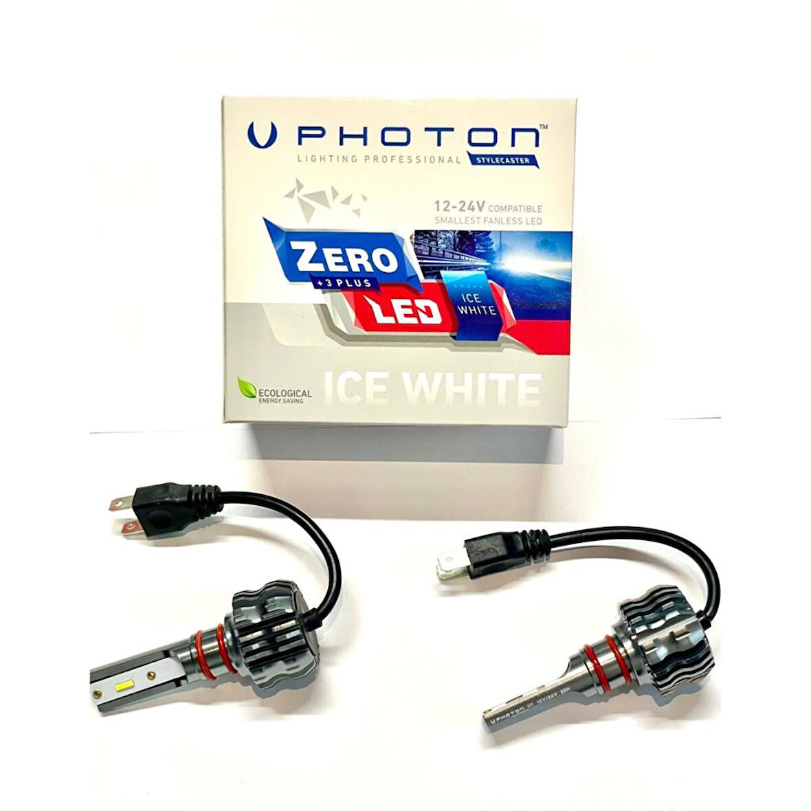 Zero H1 +3 Plus Ice White Fansız LED Xenon