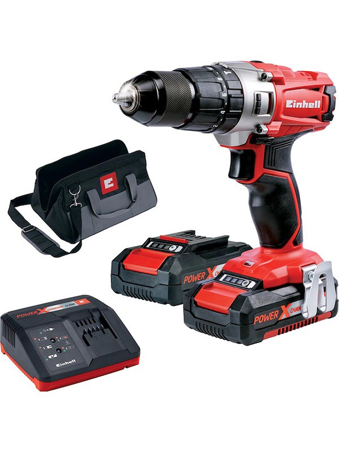 Einhell TE-CD 18/2 Li-i Kit, Akülü Darbeli Vidalama