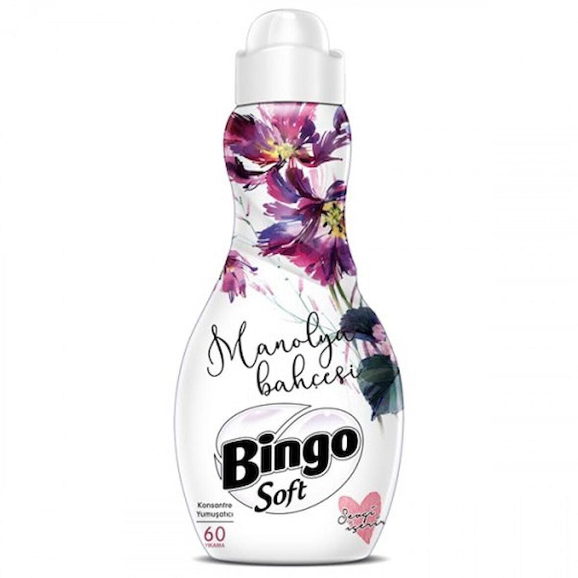 Bingo Soft Konsantre Çamaşır Yumuşatıcısı Manolya Bahçesi 1440 ml