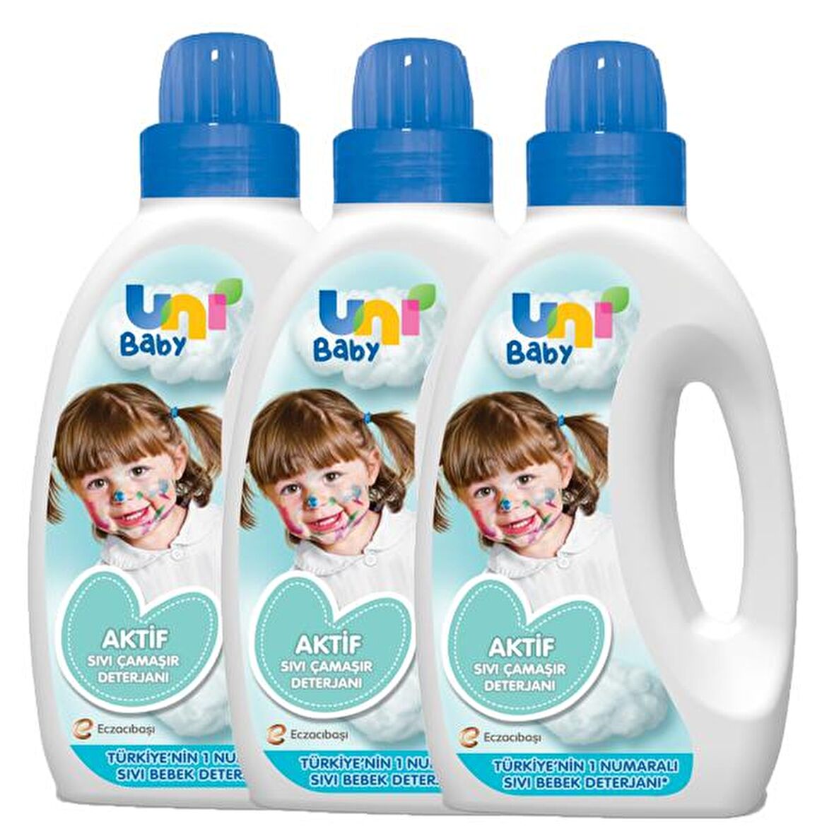 Uni Baby Sıvı Çamaşır Deterjanı 1500 ml x 3 Adet