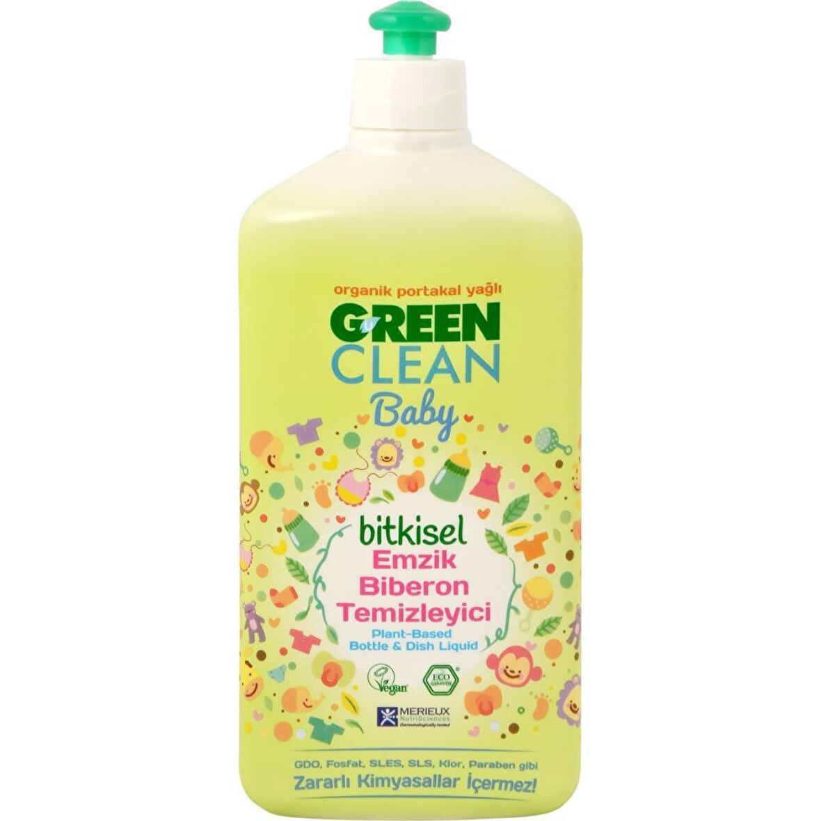 U Green Clean Bitkisel Emzik Biberon ve Oyuncak Temizleyici 500 ml