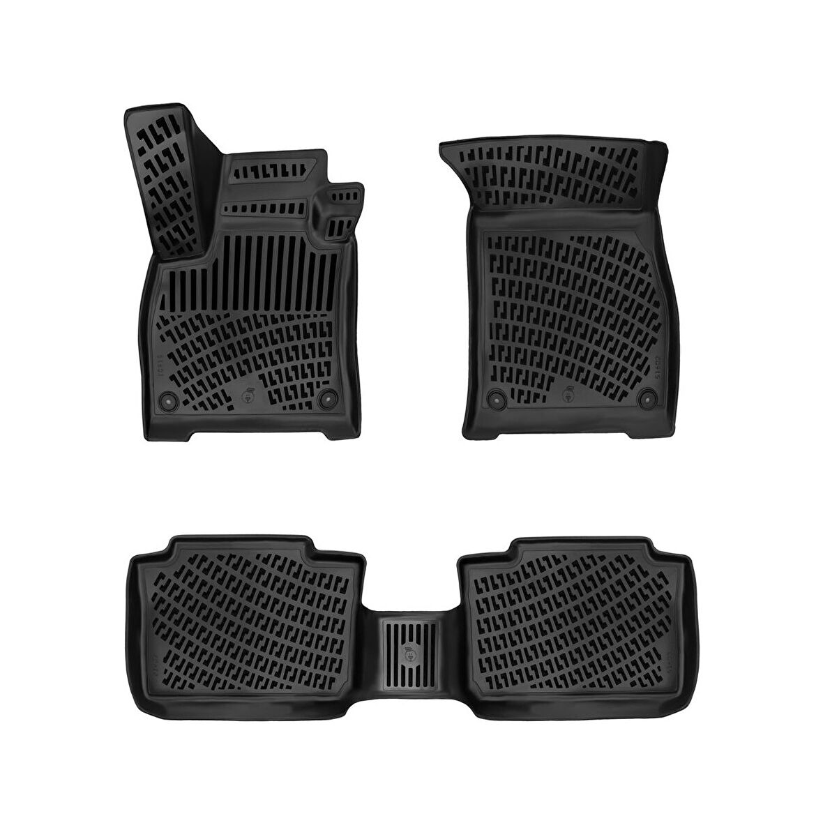 Rizline Audi E-Tron 2019-2023 3D Araca Özel Havuzlu Paspas