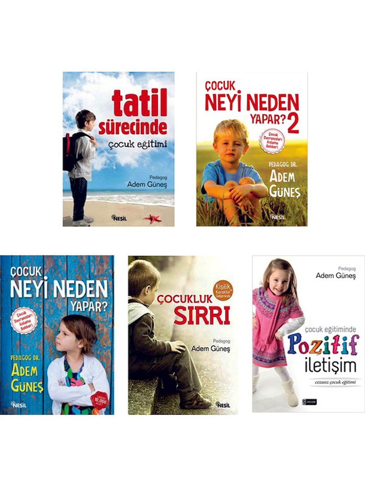 Adem Güneş 5 Kitap Set