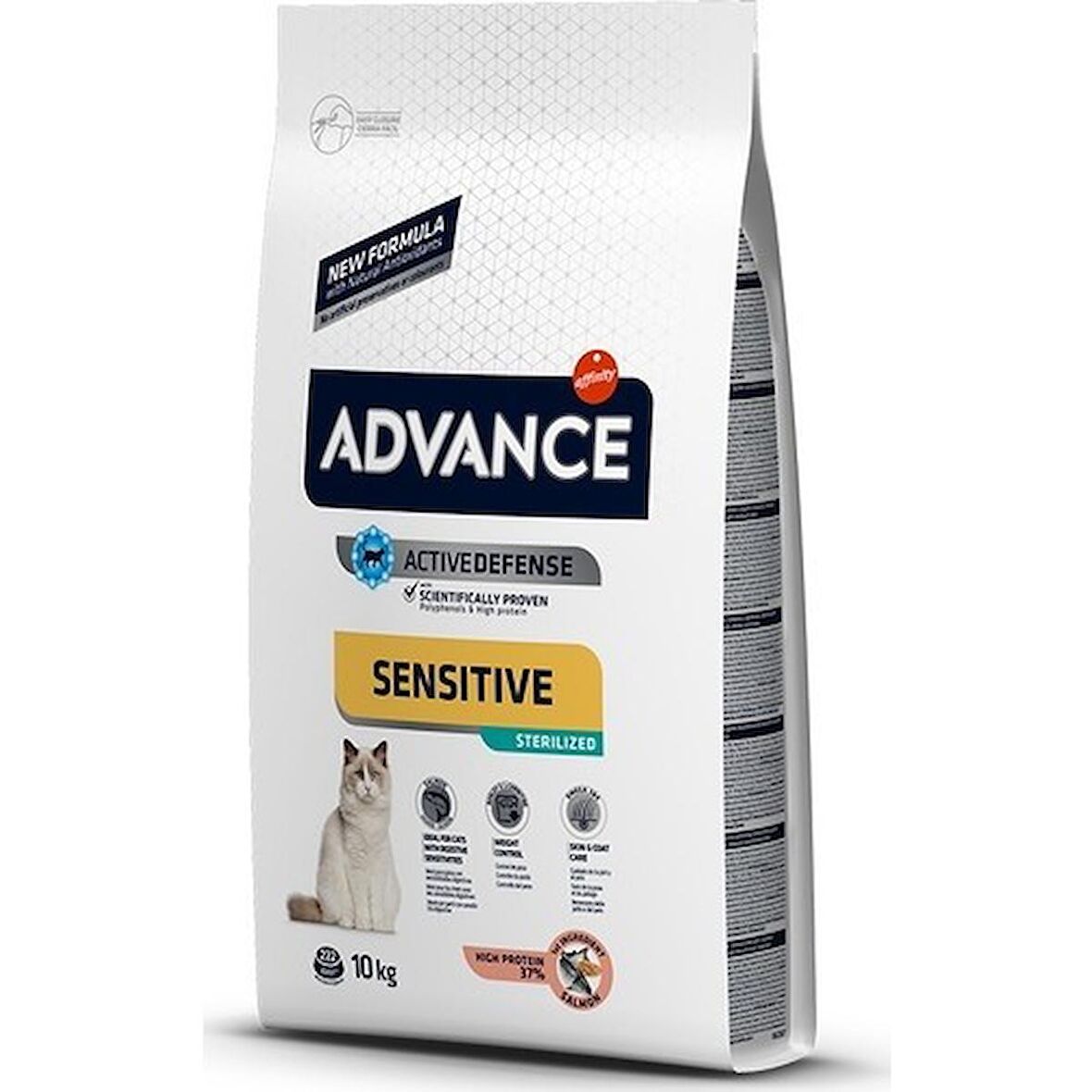 Advance Sensitive Somonlu Kısırlaştırılmış Kedi Maması 10kg