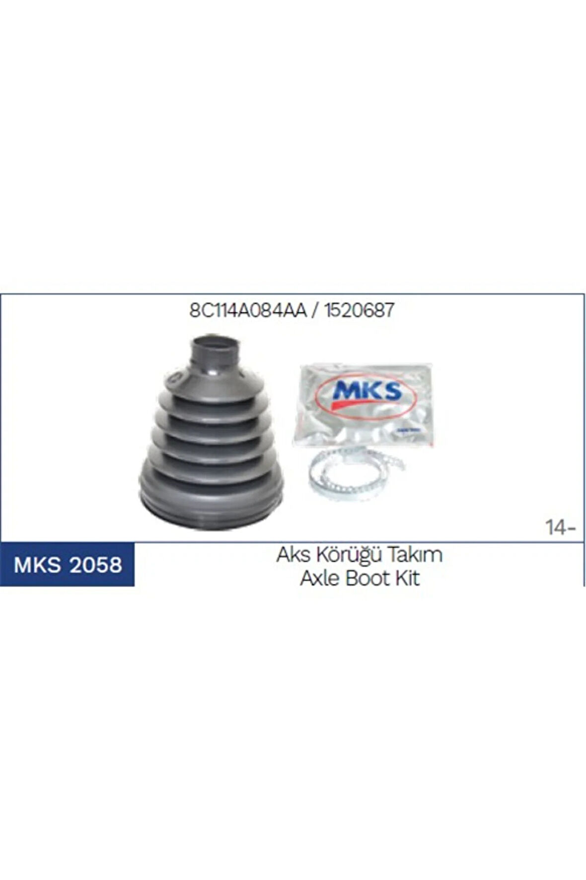 GVA Aks Körüğü Dış Takım Ford Transit V363-CUSTOM 2014