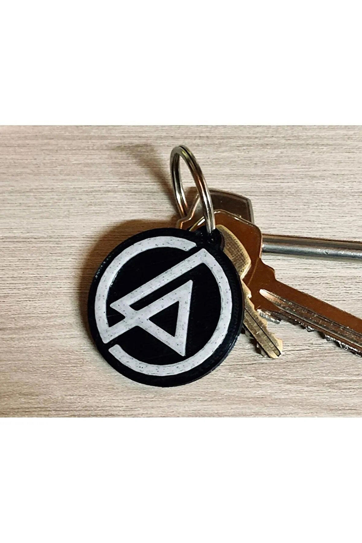 Cosmos Craft Linkin park logolu anahtarlık