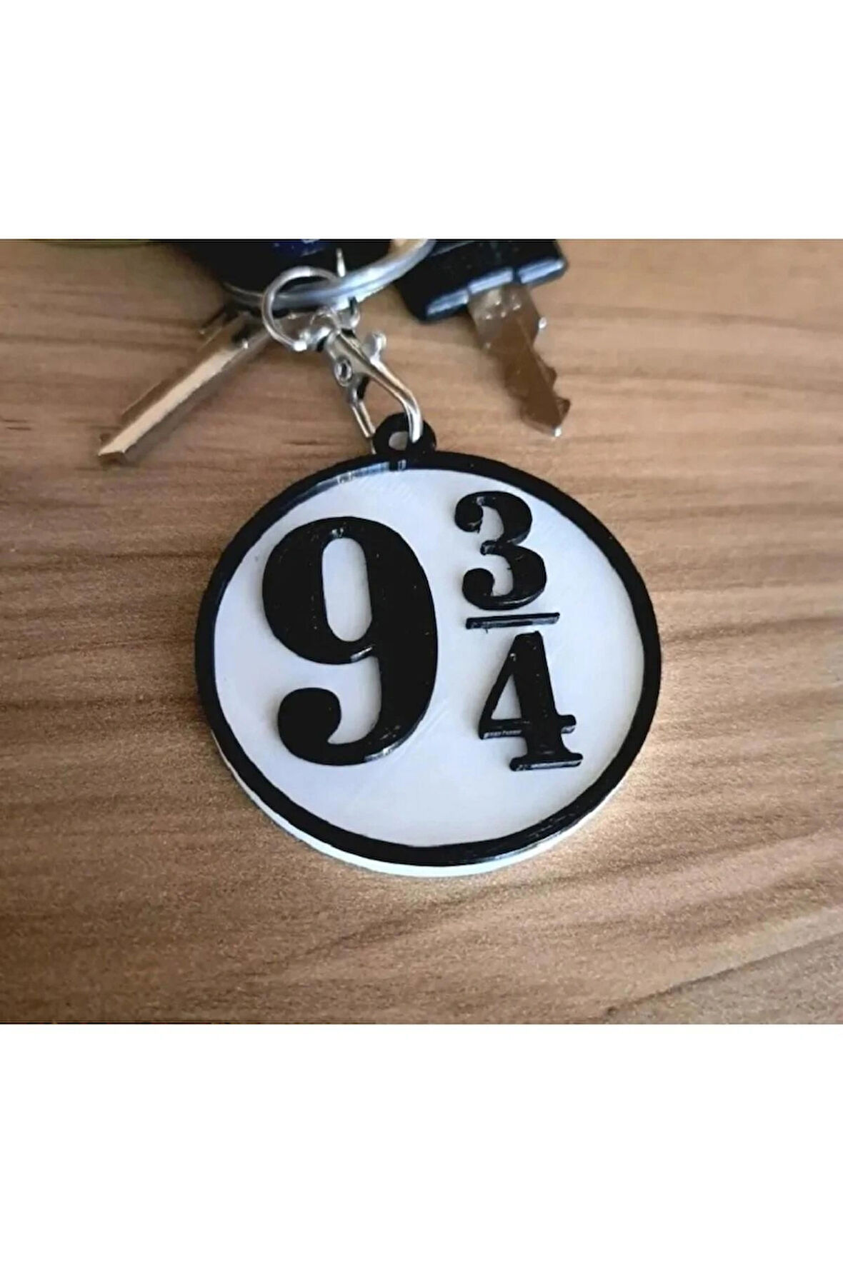Harry Potter 9,3/4 anahtarlık,plastik