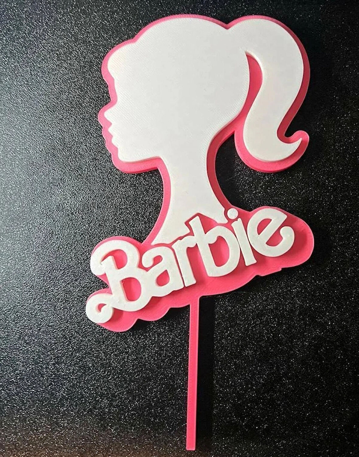Barbie pasta süsü.15 cm.plastik