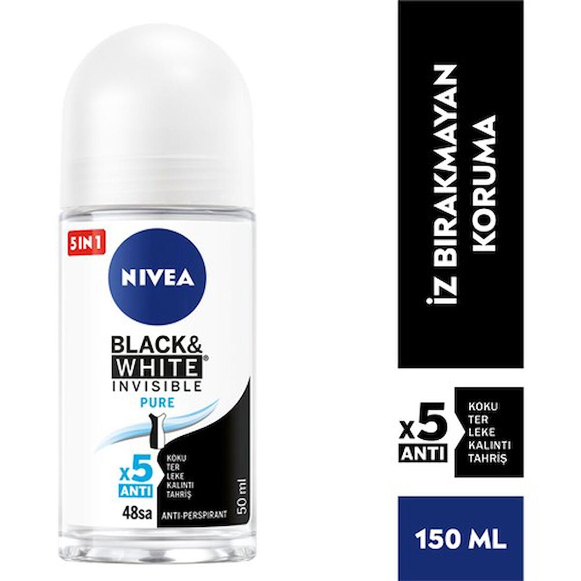 Nıvea Invısıble Pure Roll On 50 ml