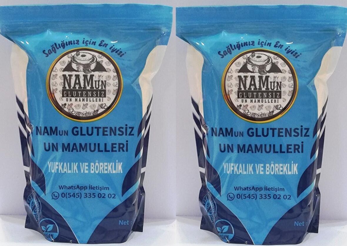 NAM GLUTENSİZ YUFKALIK BÖREKLİK UN 1 KG X 2 PAKET