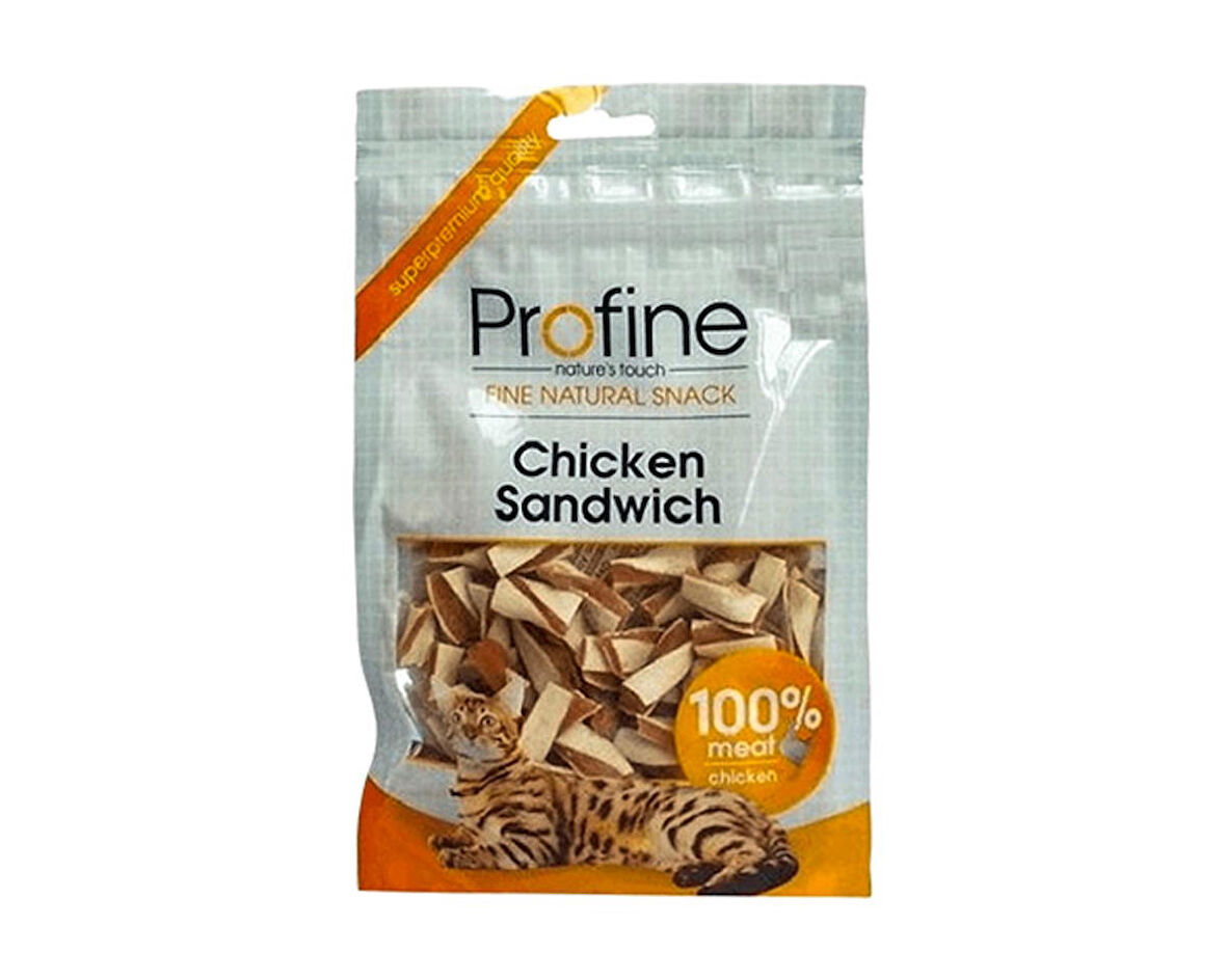 Profine 80Gr Tavuk Balık Etli  6Adet Kedi Ödülü