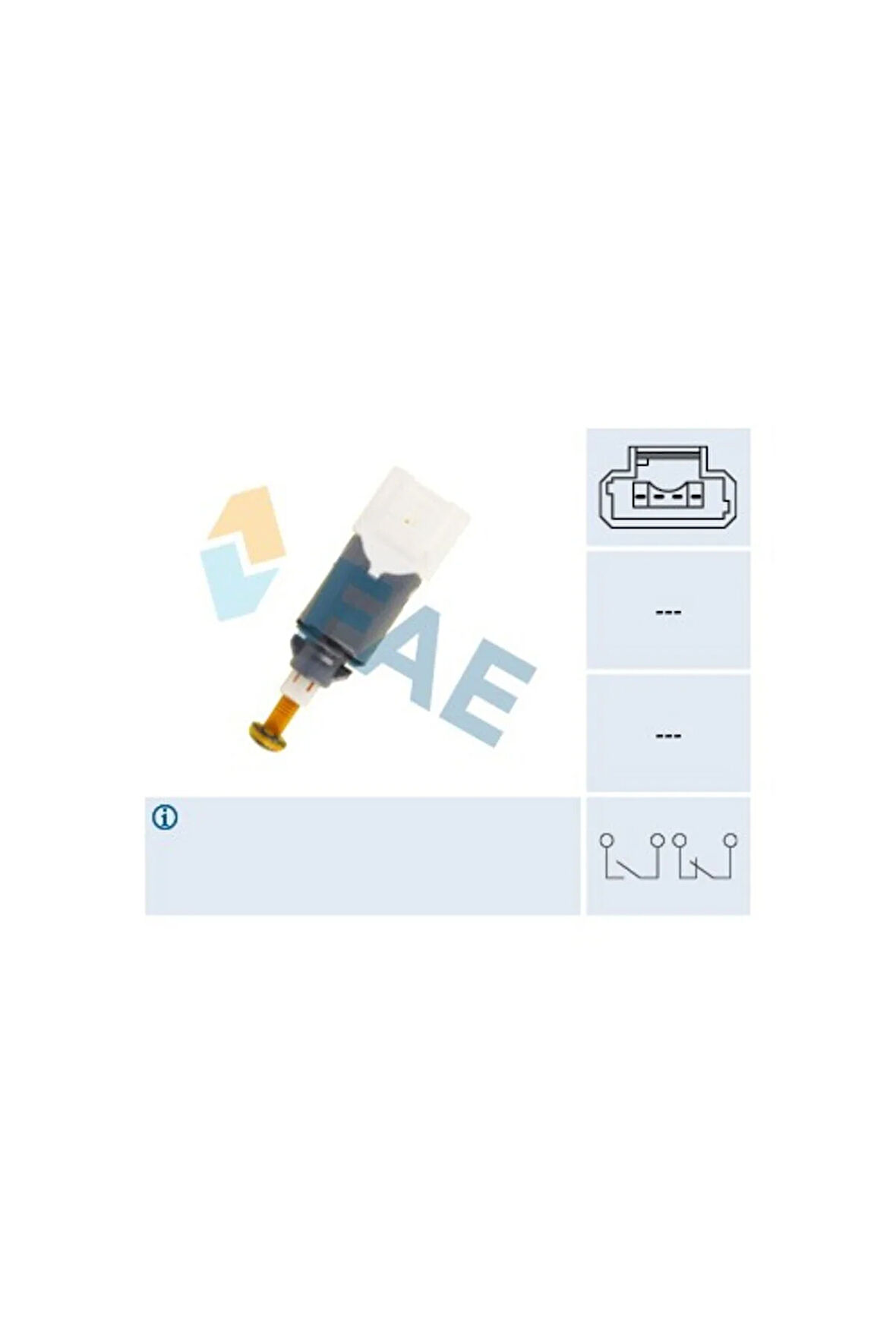 FREN MÜŞÜRÜ MEGANE 2 1.4-1.6 16V-1.5-1.9 DCI 02 KANGOO 08 FAE 24902 8200168238