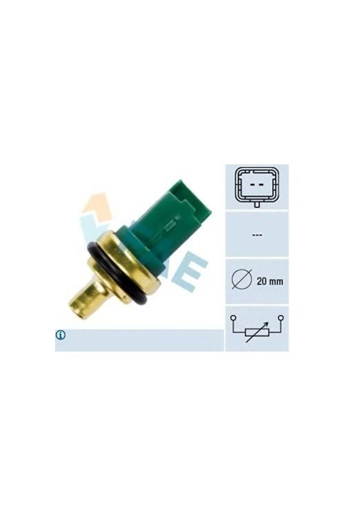 Motor Suyu Isı Sensörü 1.4-1.5-1.6 Fiesta-Focus-Courier 2S6Q 12A648 Ab FAE33706