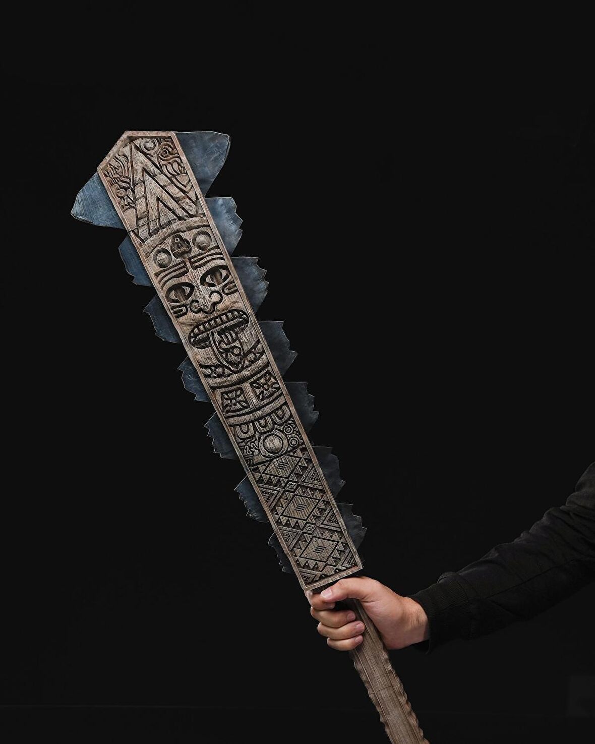 Macuahuitl Aztek Kulübü Kılıcı-90 CM