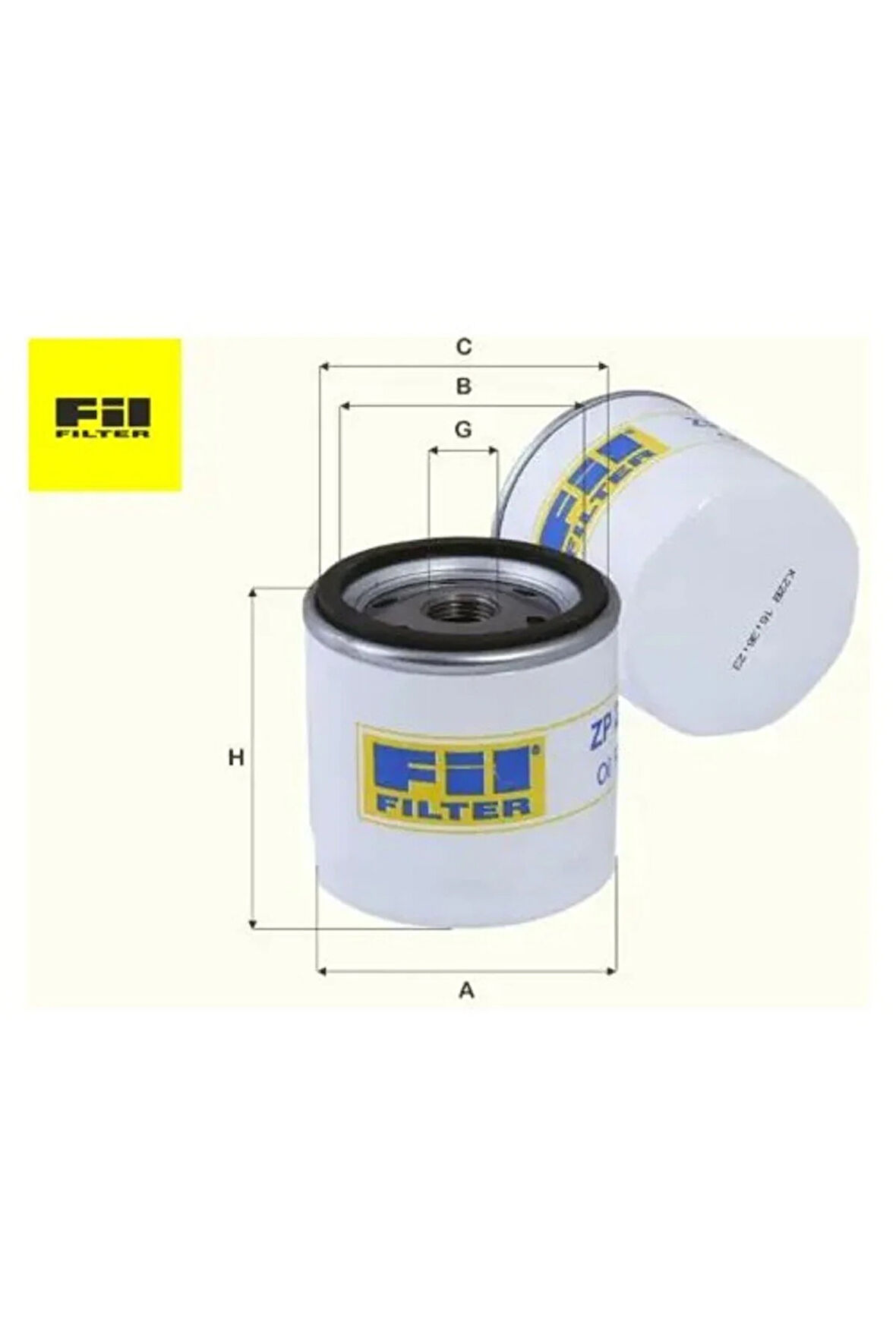 Yağ Filtresi Astra F/g-Corsa B/c-Vectra B/c 1.4/1.6/1.8/2.0 1995->