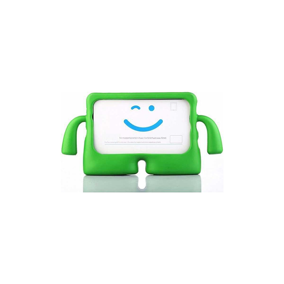 Teleplus iPad 10.9 2022 10.nesil Kılıf Ibuy Karakter Tutacaklı Silikon  Yeşil