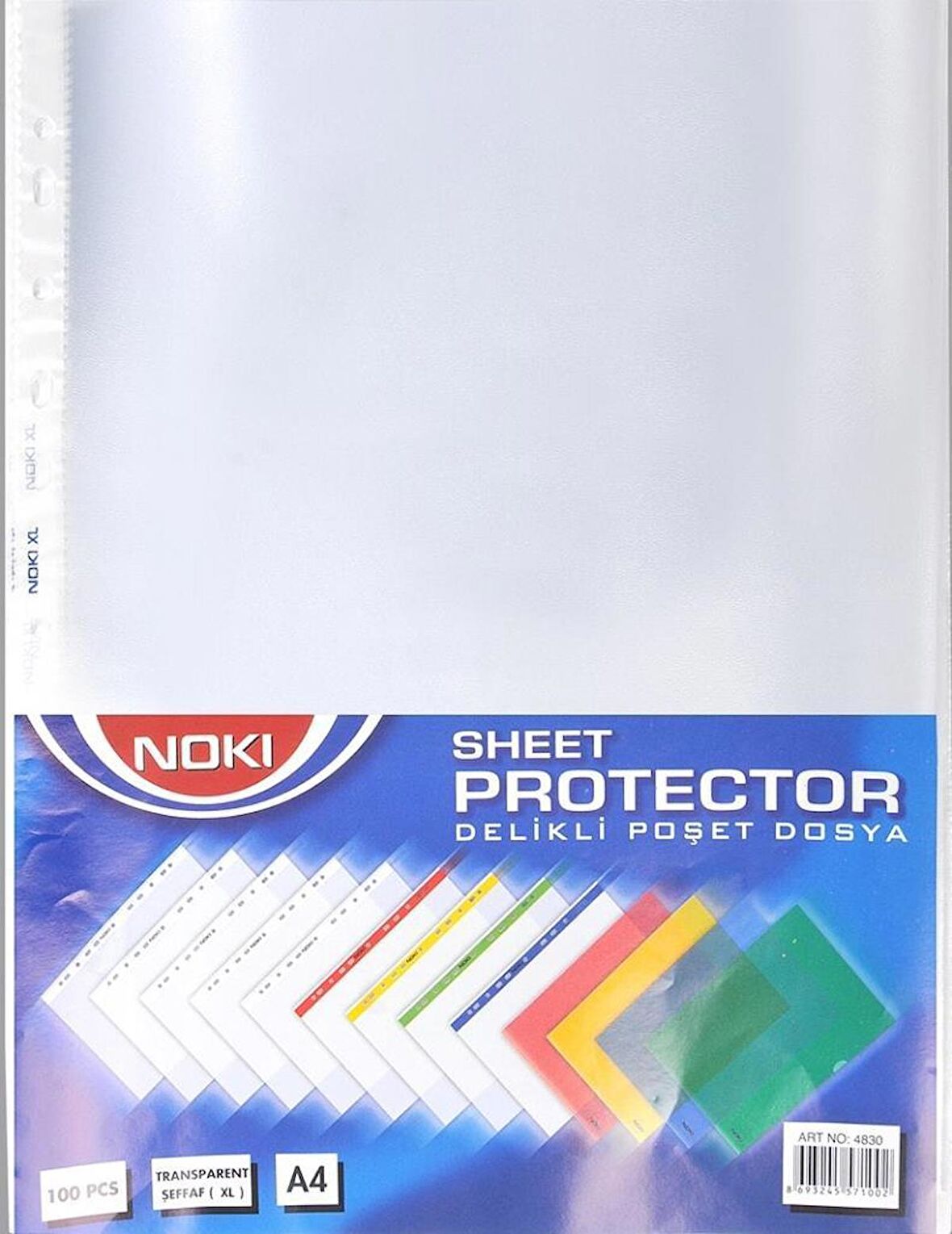 Noki Poşet Dosya Xl 100'lü