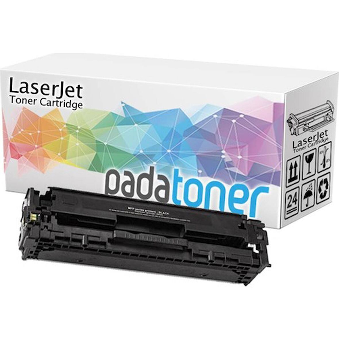 hementoner HP CE410A (305A) Siyah Muadil Lazer Toner