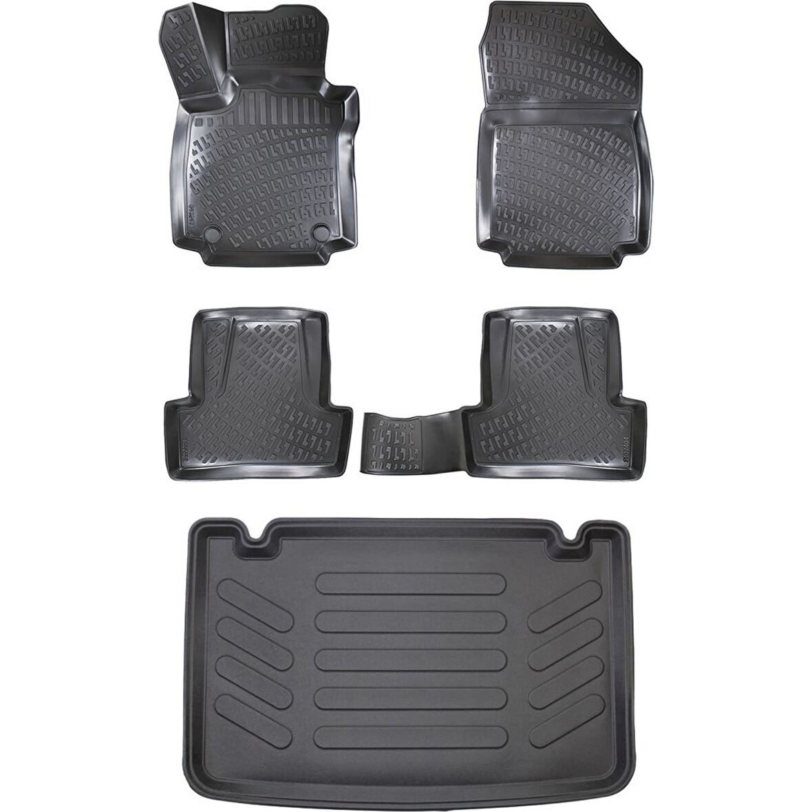 Renault Clio 4 2012-2019 3D Paspas ve Bagaj Havuzu