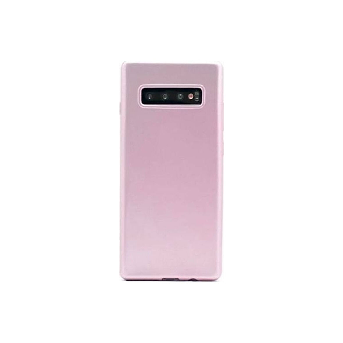 Teleplus Samsung Galaxy S10 Kılıf Premier Silikon Esnek Arka Koruma Bronz