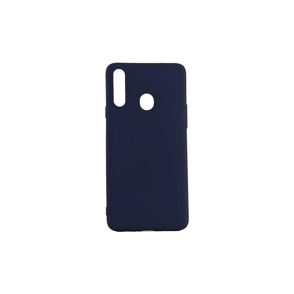 Teleplus Samsung Galaxy A20S Kılıf Premier Silikon Esnek Arka Koruma Lacivert