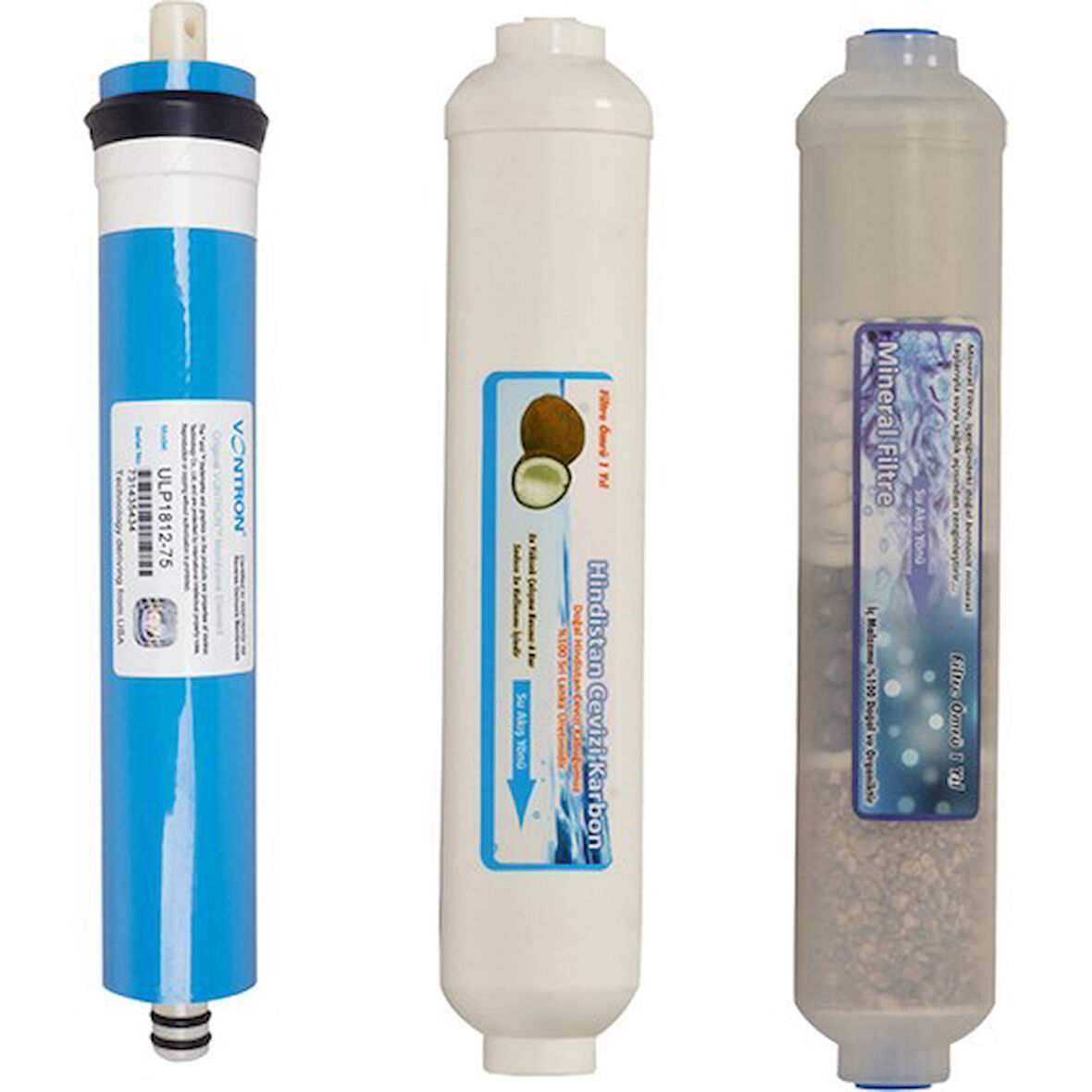 WaterGold Su Arıtma 75GPD Membran, Tatlandırıcı ve Mineral Filtresi