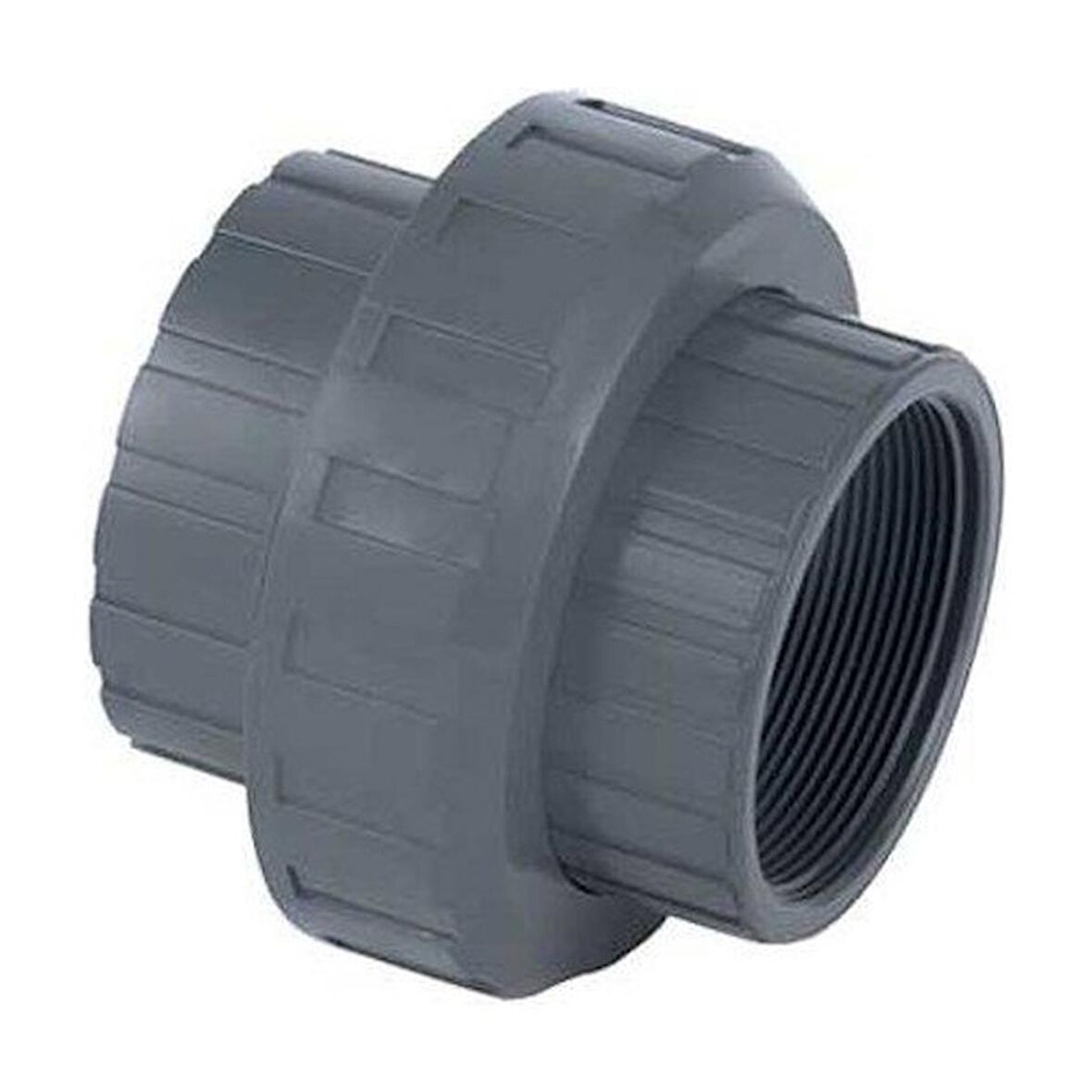 PVC ÇİFT TARAF İÇTEN DİŞLİ RAKOR ( 2'' ) ( 1 ADET )