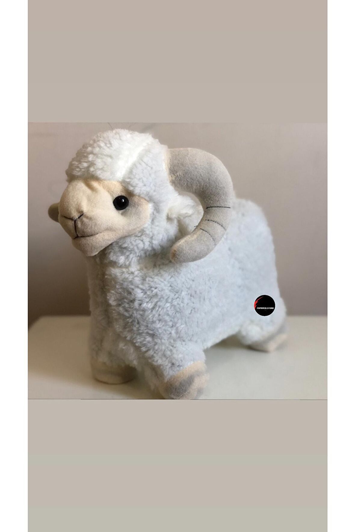 Sesli Keçi Peluş Büyük Boy 40 Cm
