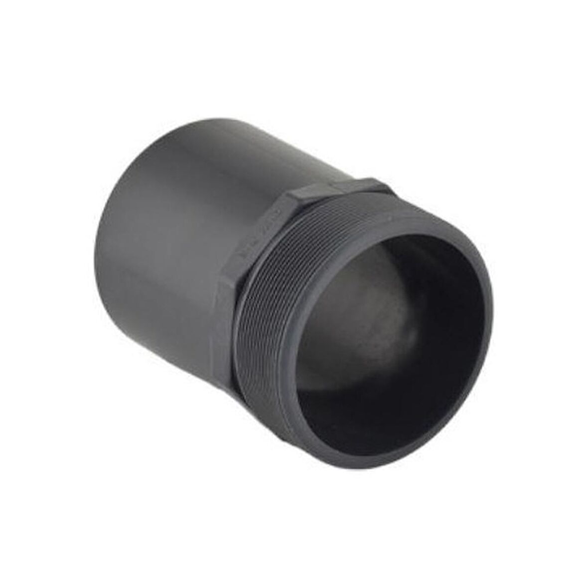 PVC DIŞ DİŞLİ DIŞTAN YAPIŞTIRMALI ADAPTÖR ( UZUN TİP ERKEK ADAPTÖR ) ( Ø 125 ) ( 1 ADET ) 