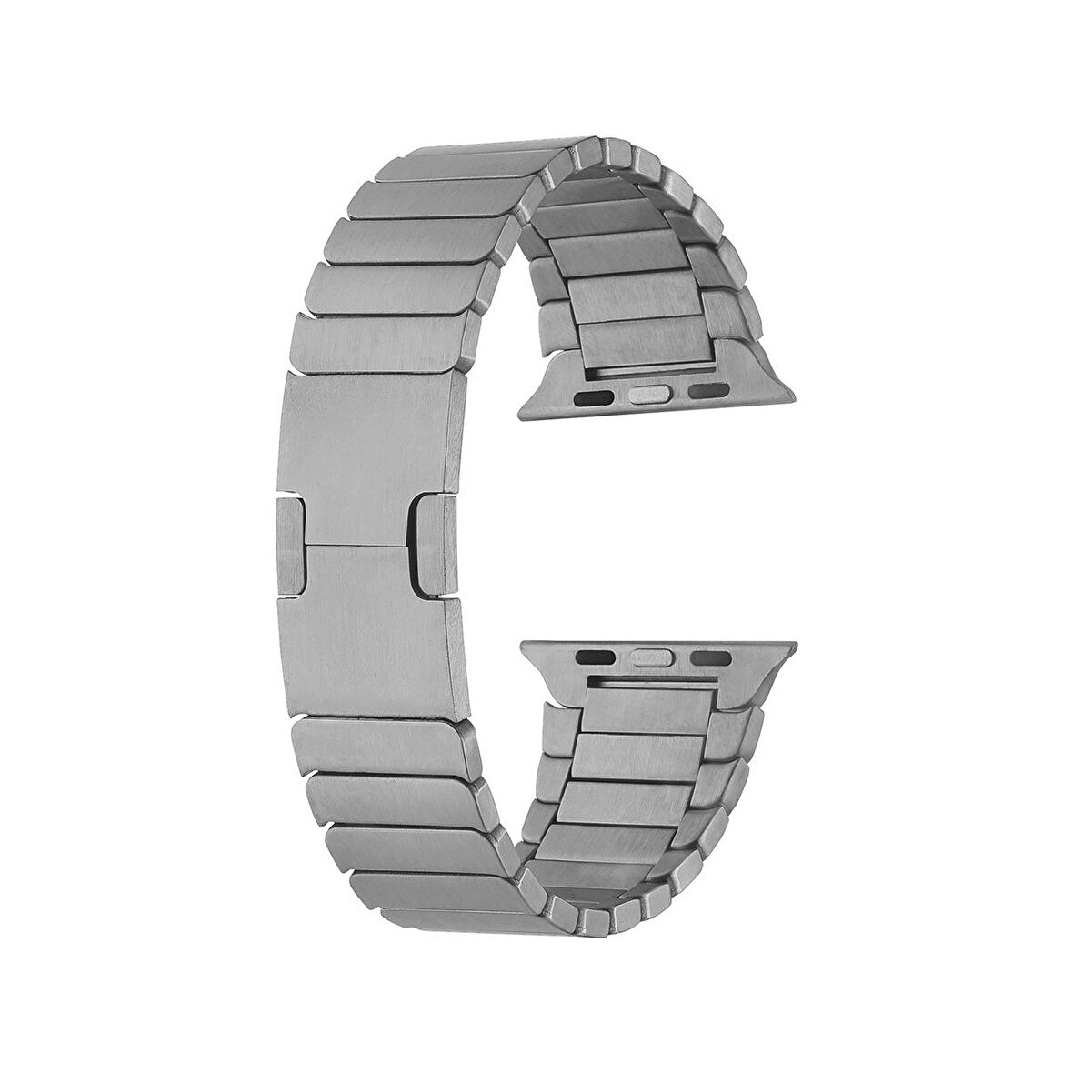 Spovan Watch Plus Kordon Metal Çizgi Tasarım Klipsli KRD82 Gümüş