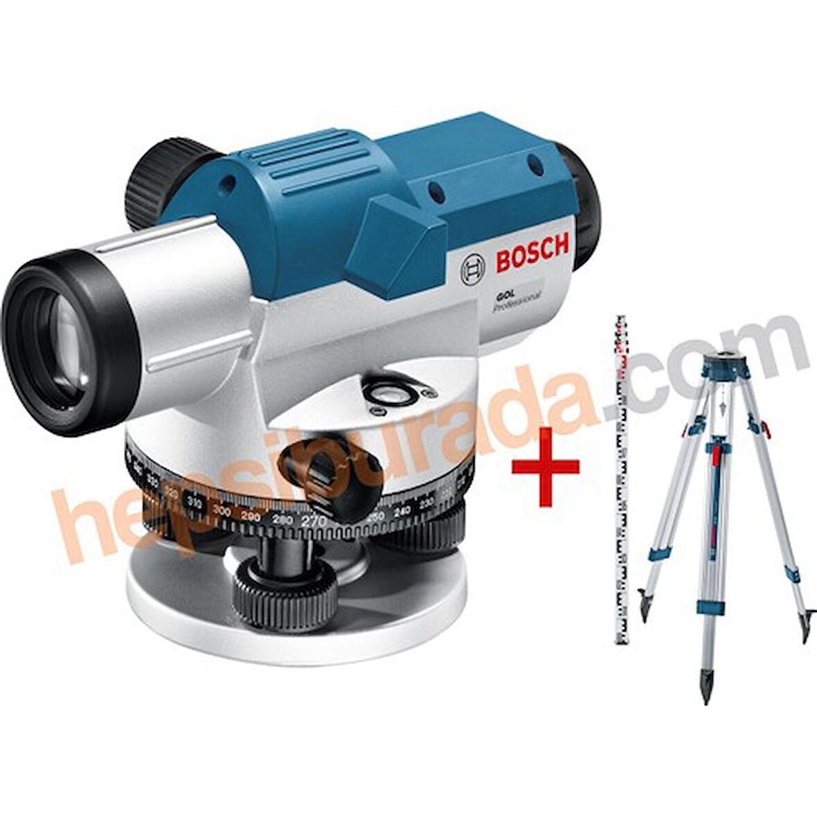 Bosch Gol 32 D (Bt 160 Tripod+Gr 500 Mira) Optik Nivelman