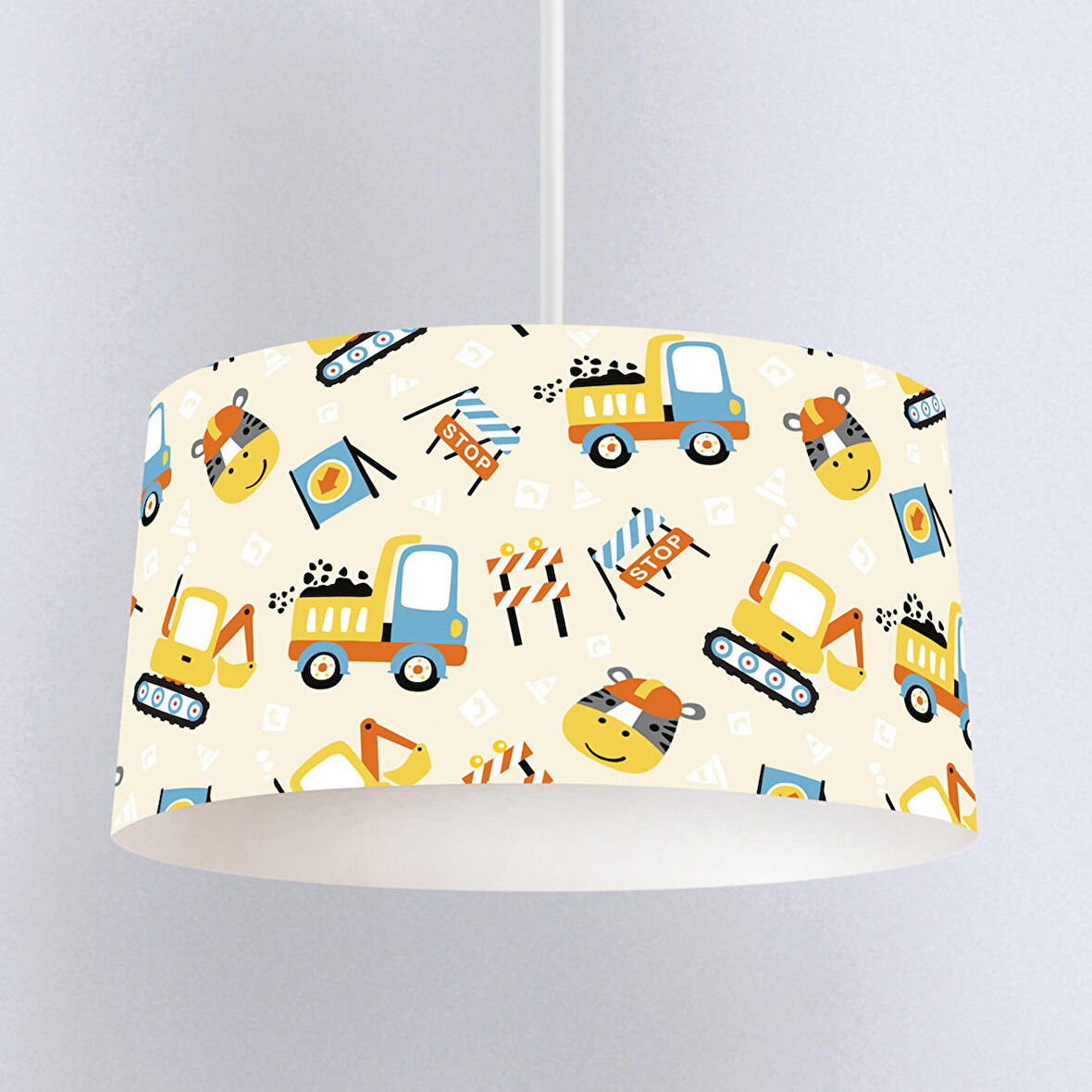 Çocuk Odası Dijital Baskılı Sarkıt Avize Model 006