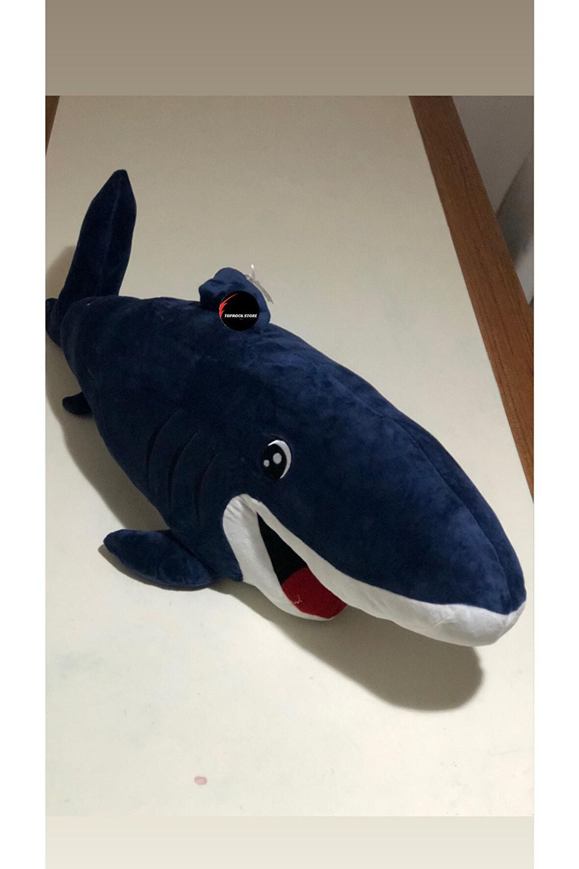 Oyuncak Köpekbalığı Peluş Dev Boy 80 Cm