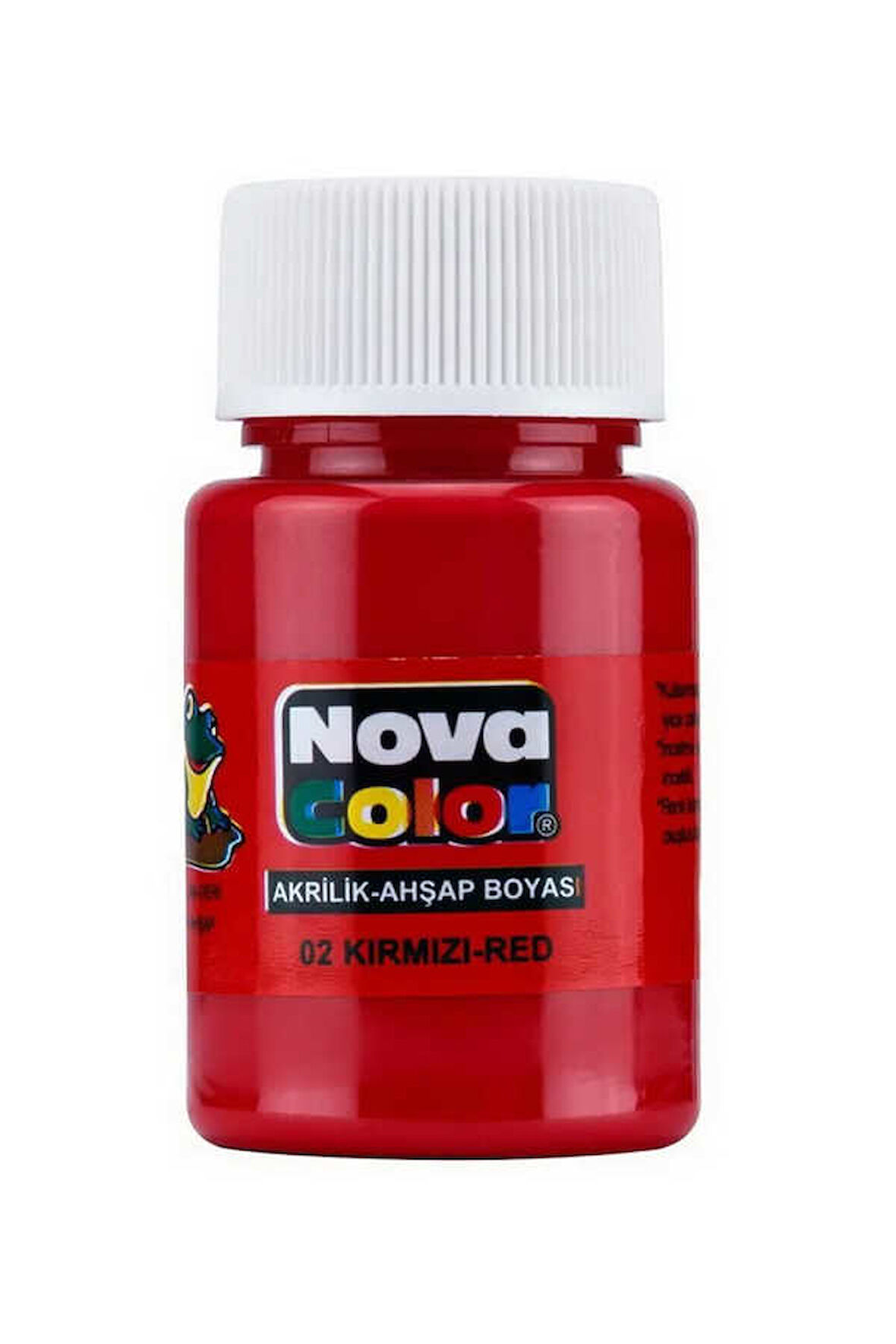 Nova Color Akrilik Boya Kırmızı Şişe Nc-170